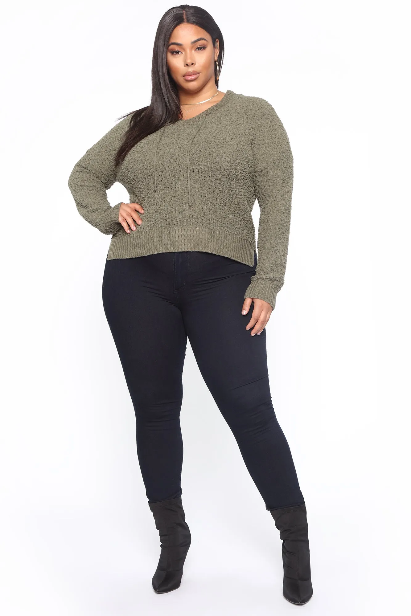 After Dark Hooded Sweatshirt - Olive