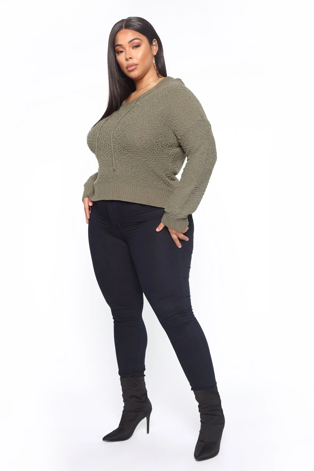 After Dark Hooded Sweatshirt - Olive