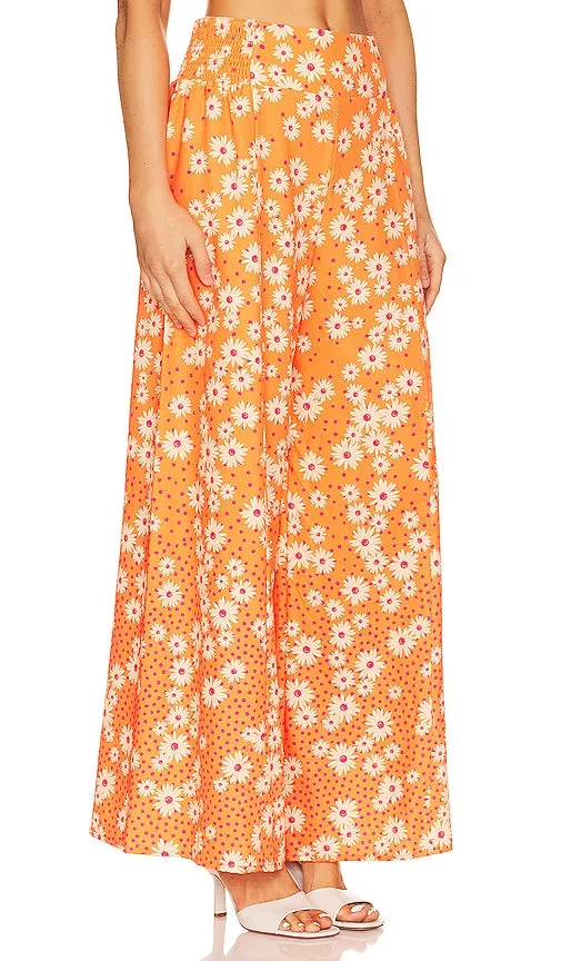Agua Bendita x REVOLVE Mar Wide Leg Pant in Orange