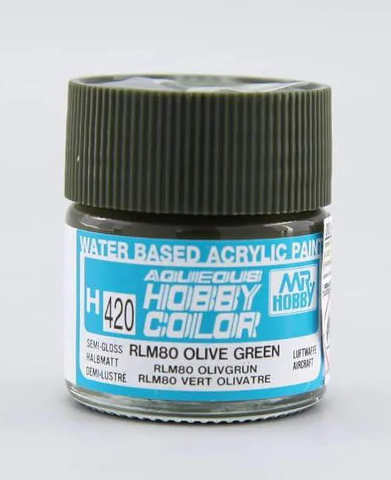 Aqueous - H420 RLM80 Olive Green [German Luftwaffe Aircraft]