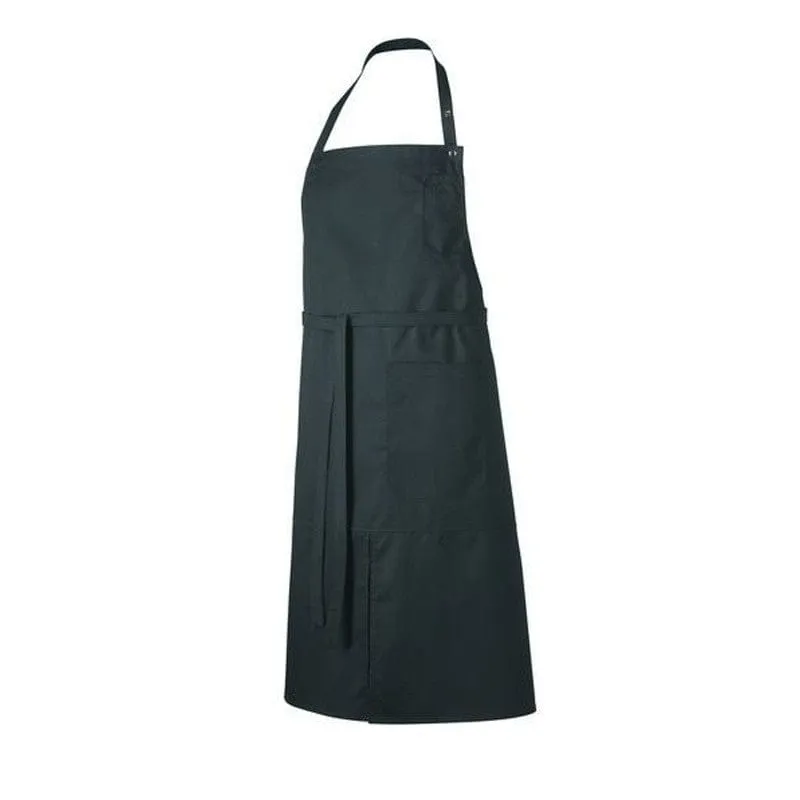 Black MALT Bib Sommelier Apron - ROBUR