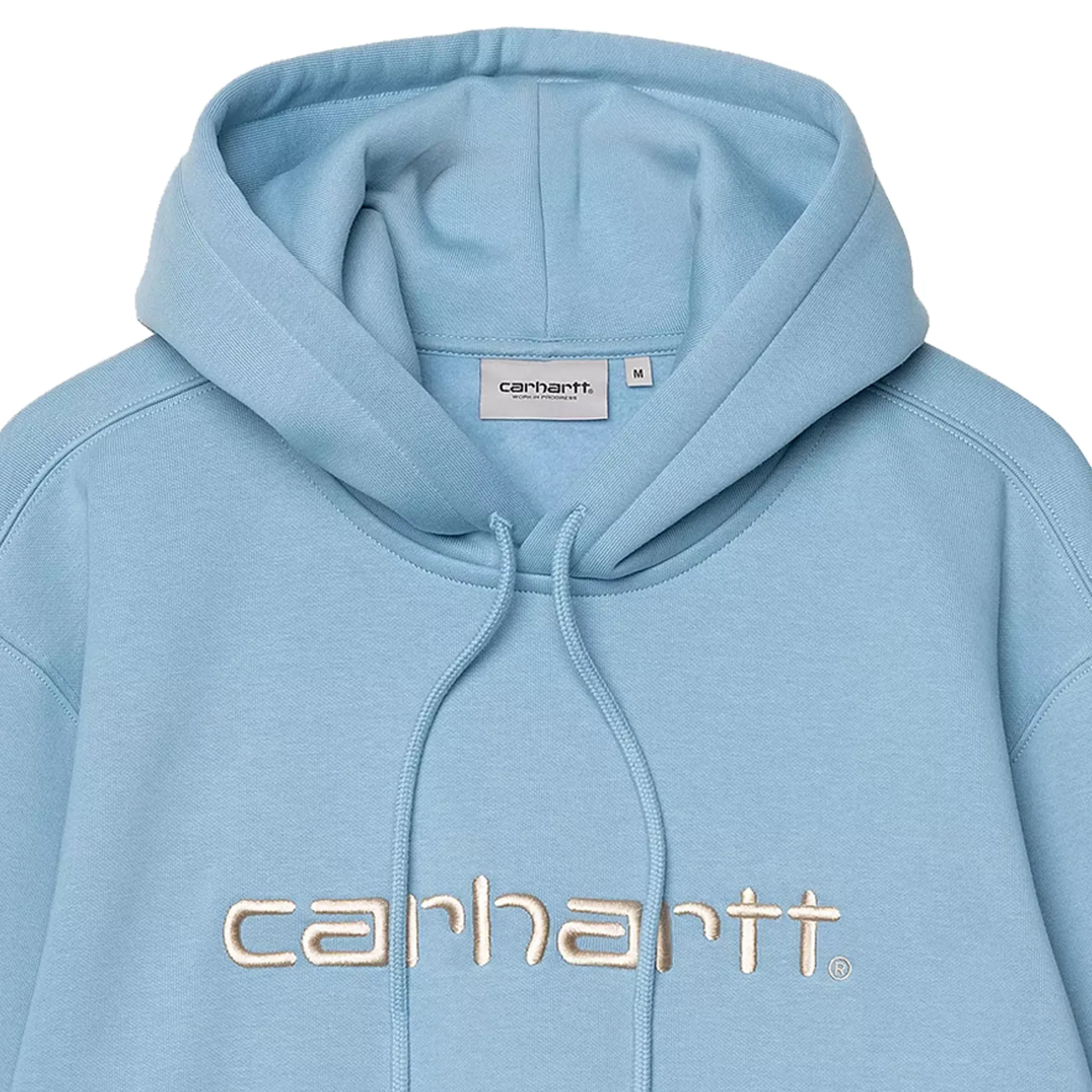 Carhartt WIP Hooded Carhartt Sweatshirt Bluebird/Fleur De Sel