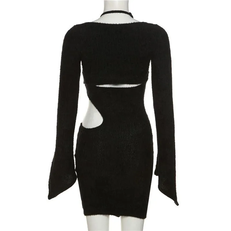 Chloe Knitted Sexy Dress Set