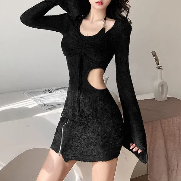 Chloe Knitted Sexy Dress Set