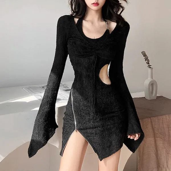 Chloe Knitted Sexy Dress Set