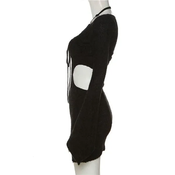 Chloe Knitted Sexy Dress Set