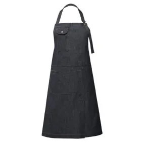 Denim Kitchen Apron with Bib - VIGNOBLE- ROBUR