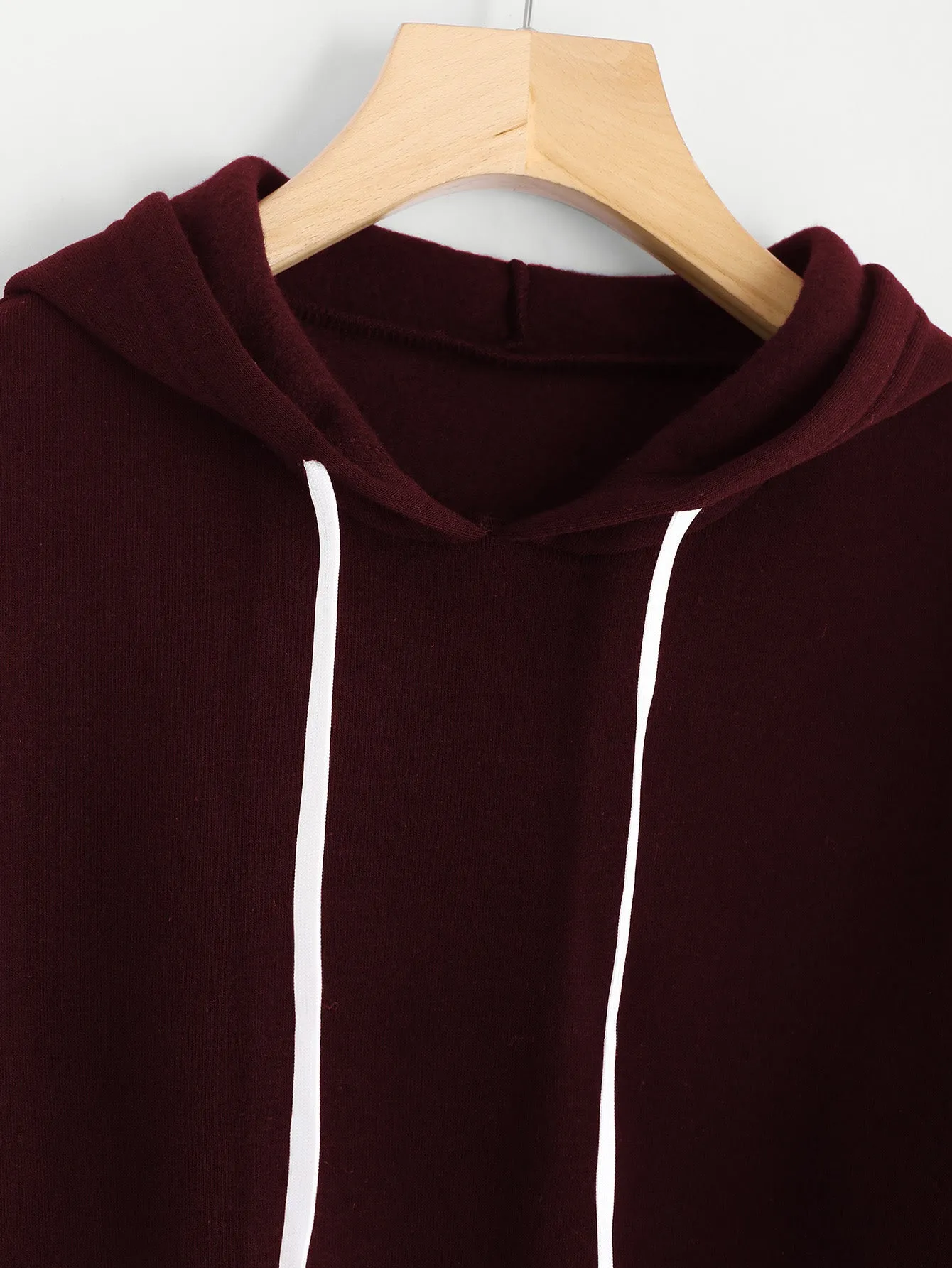 Drop Shoulder Hoodie