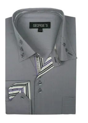 Fortino Landi AH608-GR Mens Shirt