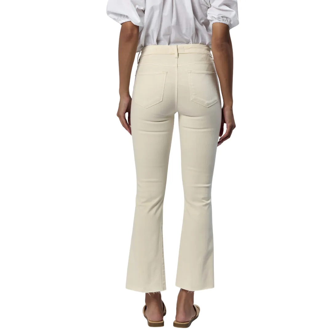 Jeanne Mid Rise Crop Jean Wheat