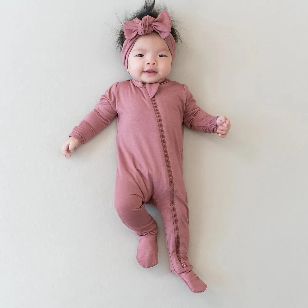Kyte Baby Bow (Dusty Rose) - FINAL SALE