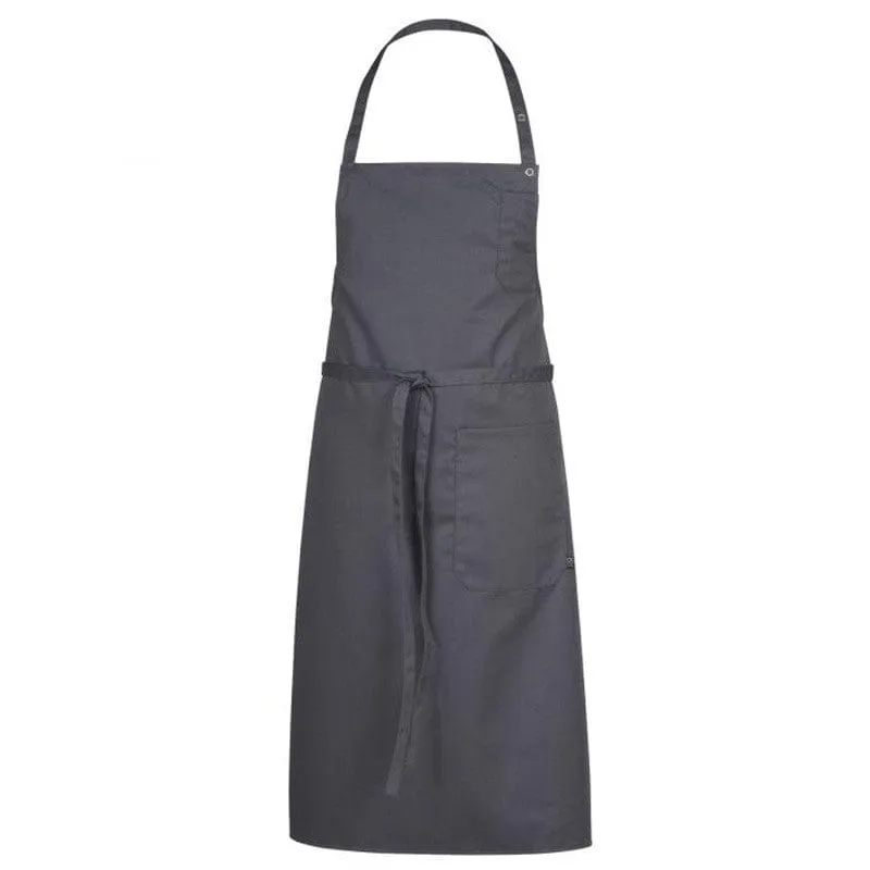 LOTI Anthracite Kitchen Apron with Bib - ROBUR