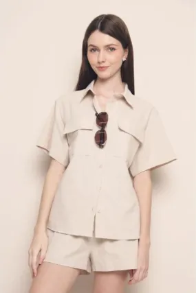 Nikolai 2-Piece Utility Set Ivory