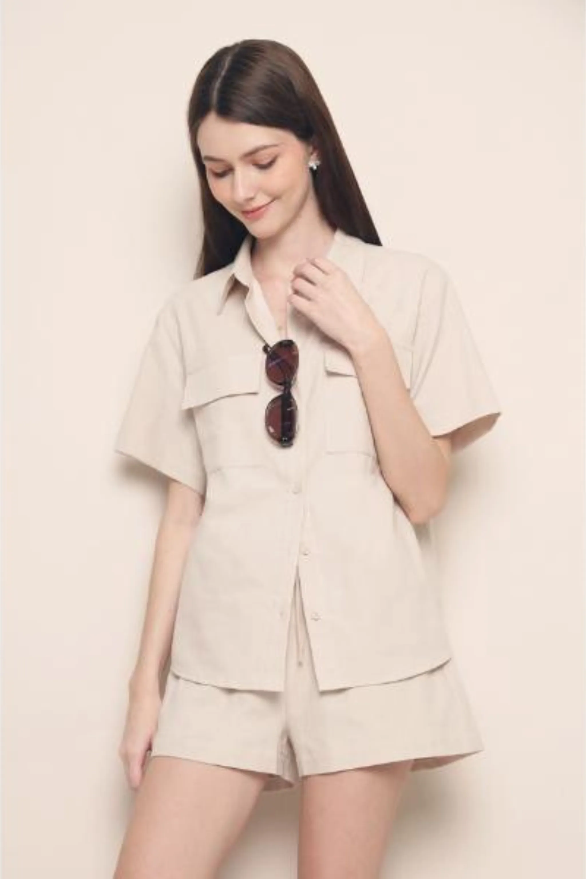 Nikolai 2-Piece Utility Set Ivory