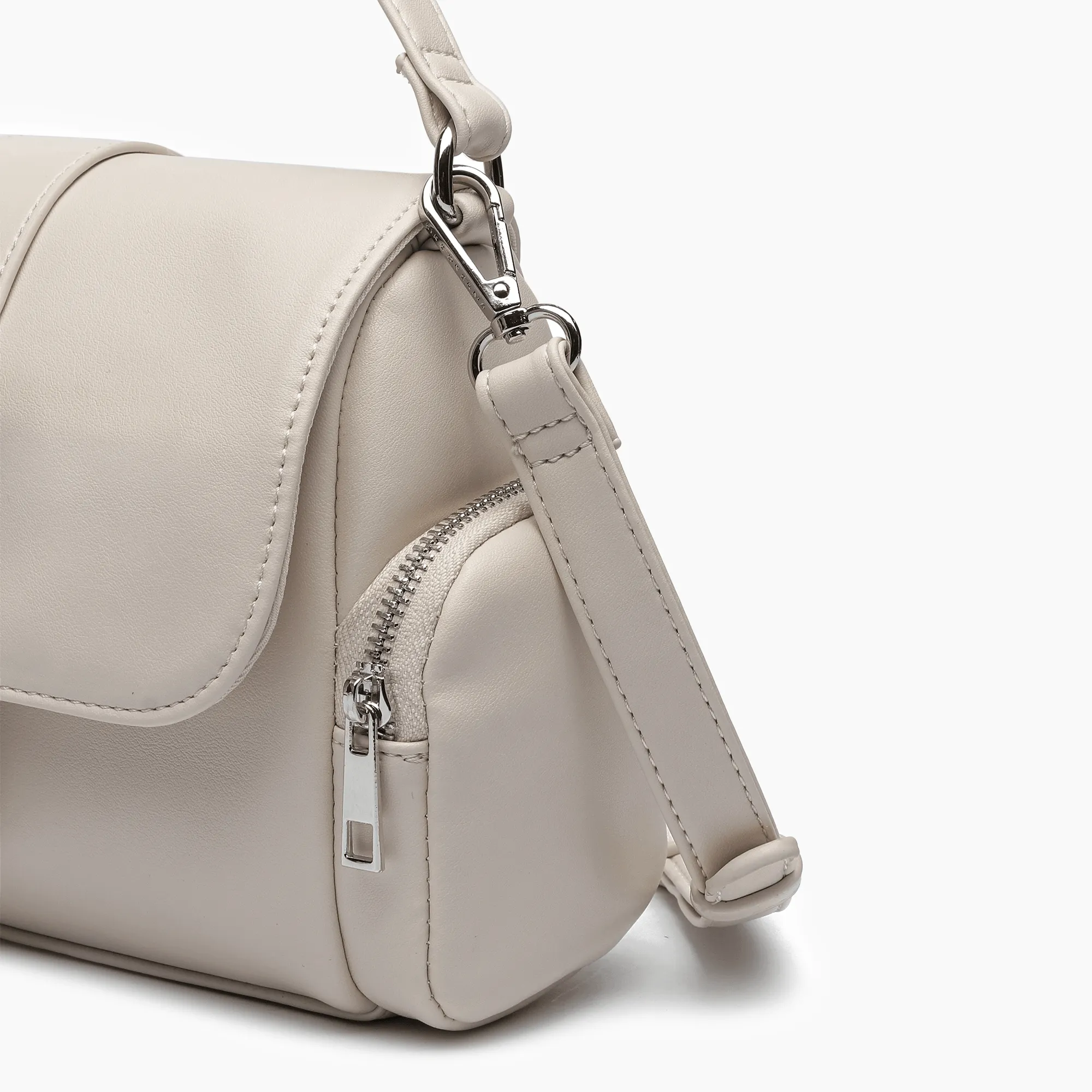Nomad Utility Buckle Vegan Crossbody Bag