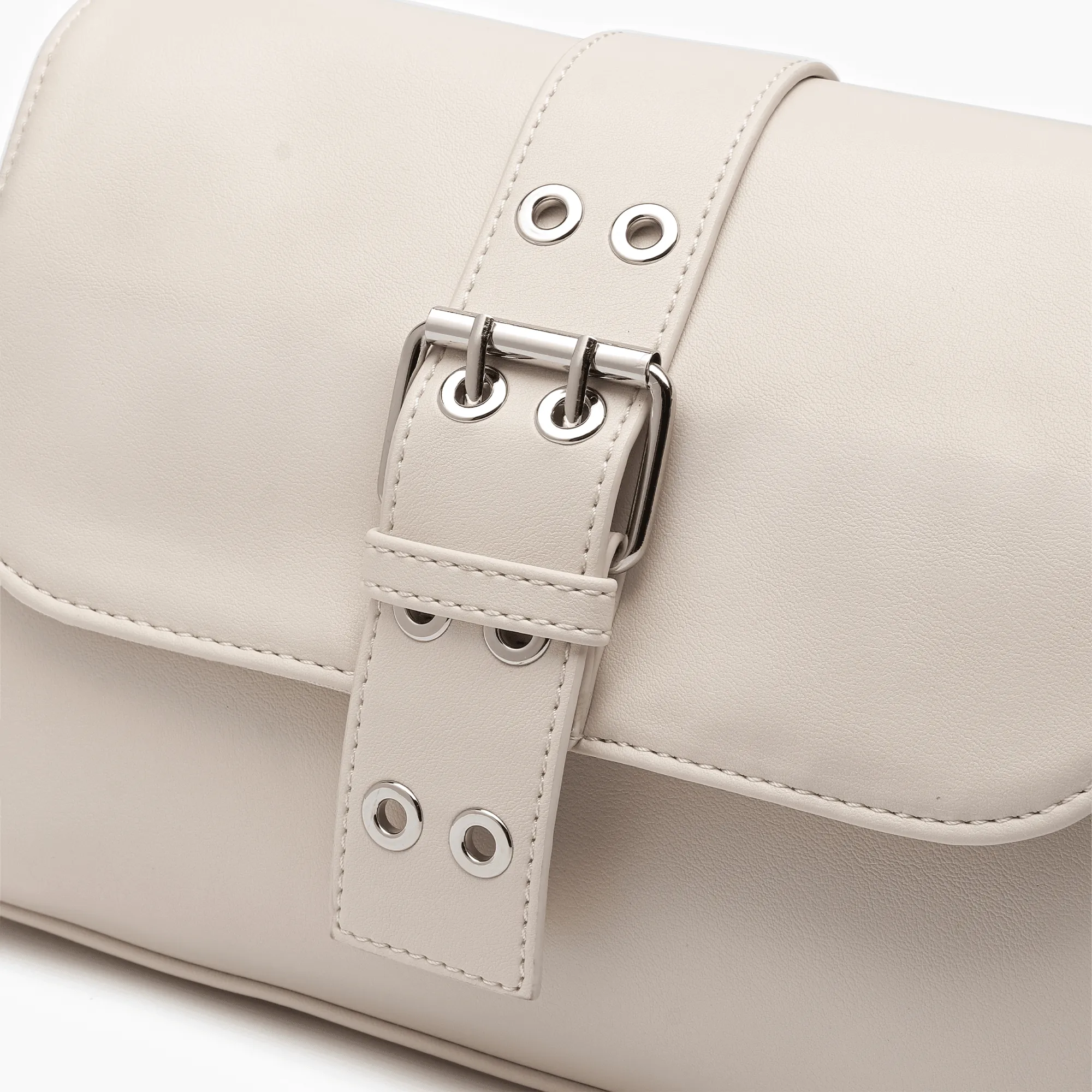 Nomad Utility Buckle Vegan Crossbody Bag