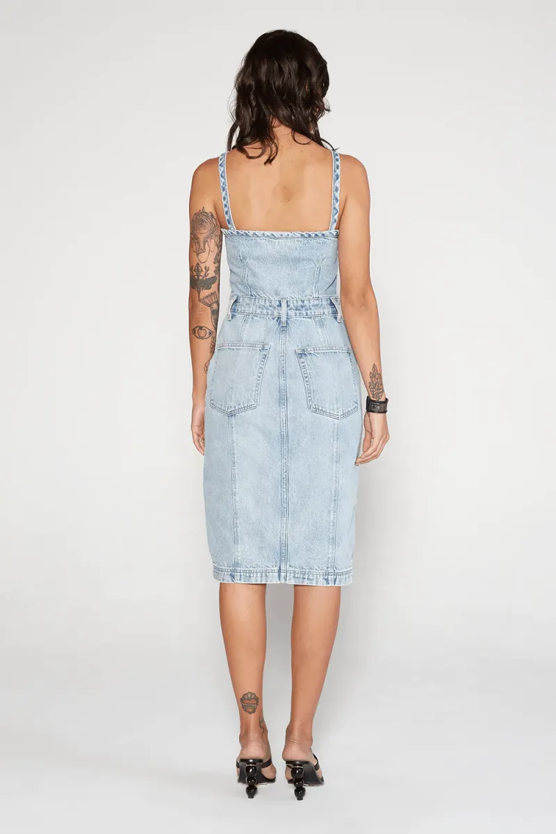 Rue Utility Dress in Pebble Beach
