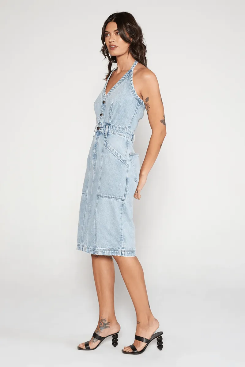 Rue Utility Dress in Pebble Beach
