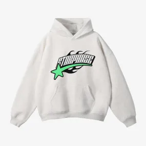 Shooting Star Oversized Fleece Hoodie