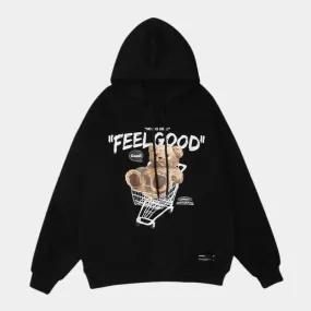 Teddy Bear Graphic Hoodie