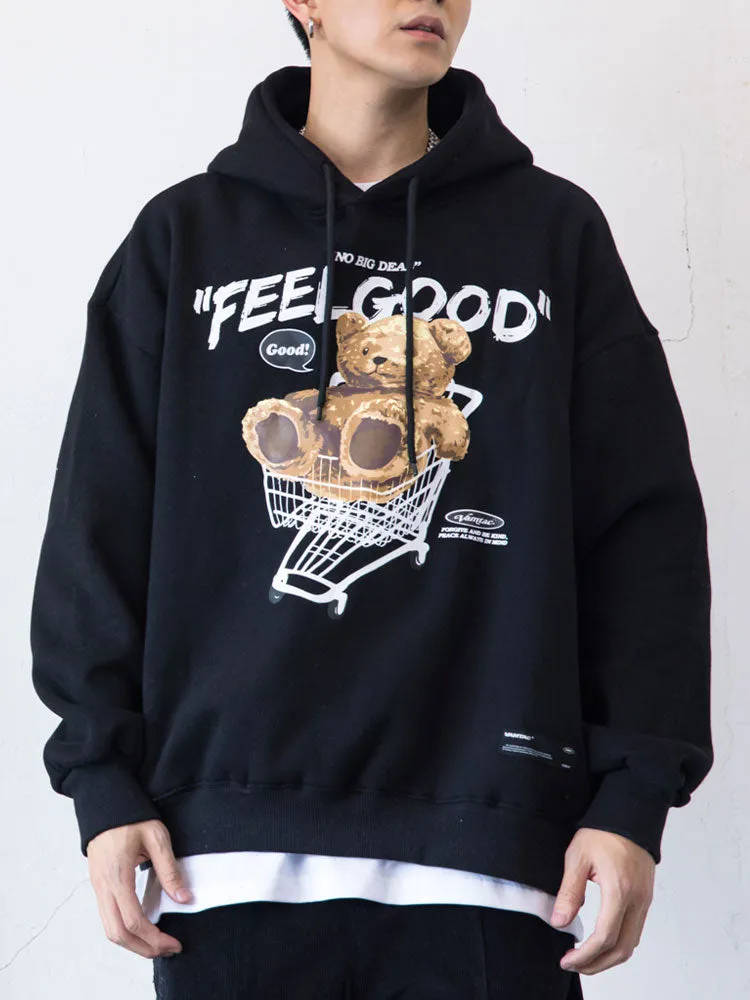Teddy Bear Graphic Hoodie