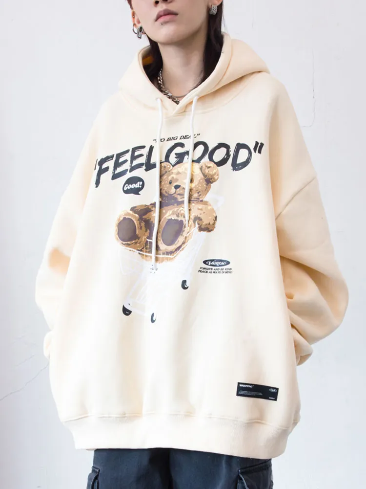 Teddy Bear Graphic Hoodie