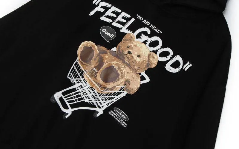Teddy Bear Graphic Hoodie
