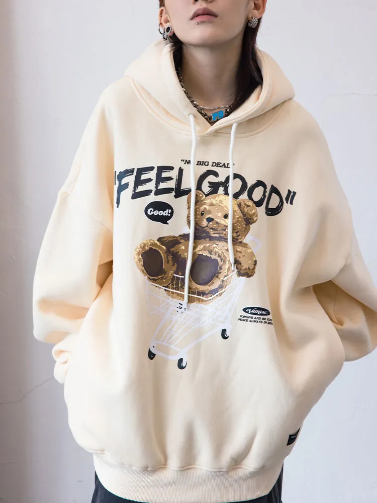 Teddy Bear Graphic Hoodie