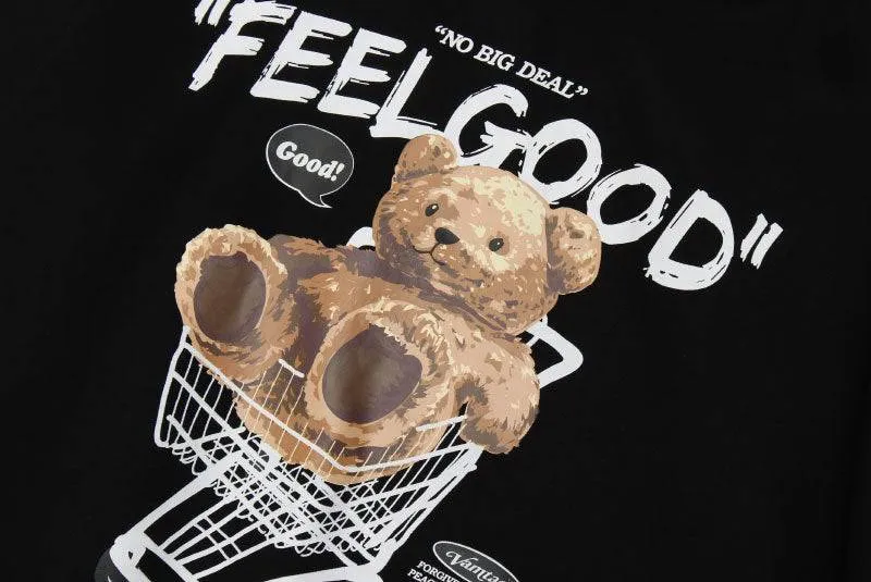 Teddy Bear Graphic Hoodie
