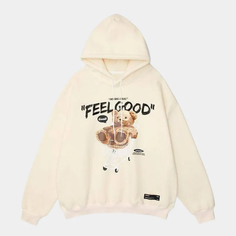 Teddy Bear Graphic Hoodie