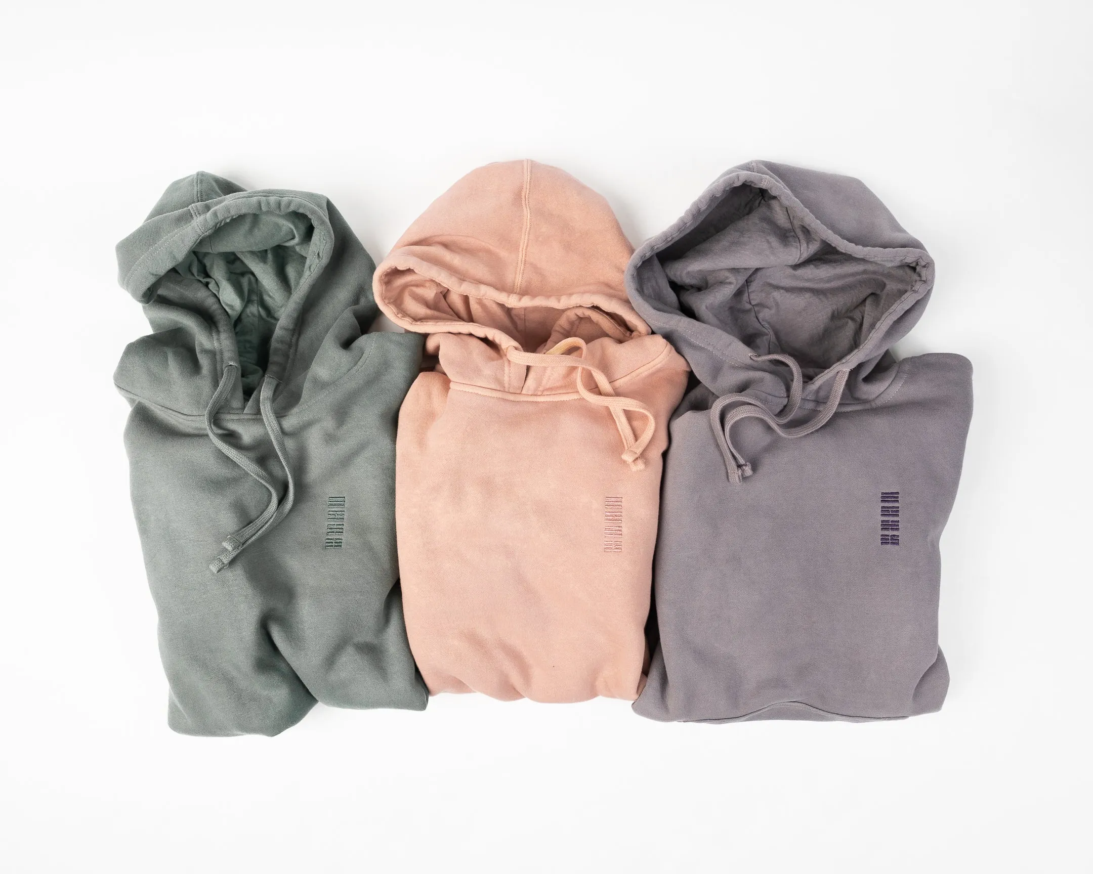 the hand dyed stripe hoodie