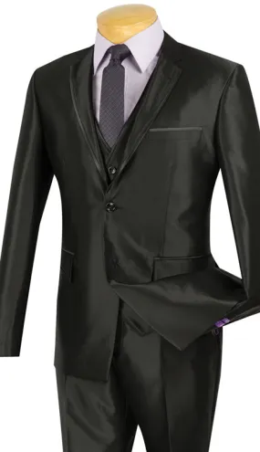 Vinci USVR-4-BLK Mens Suit