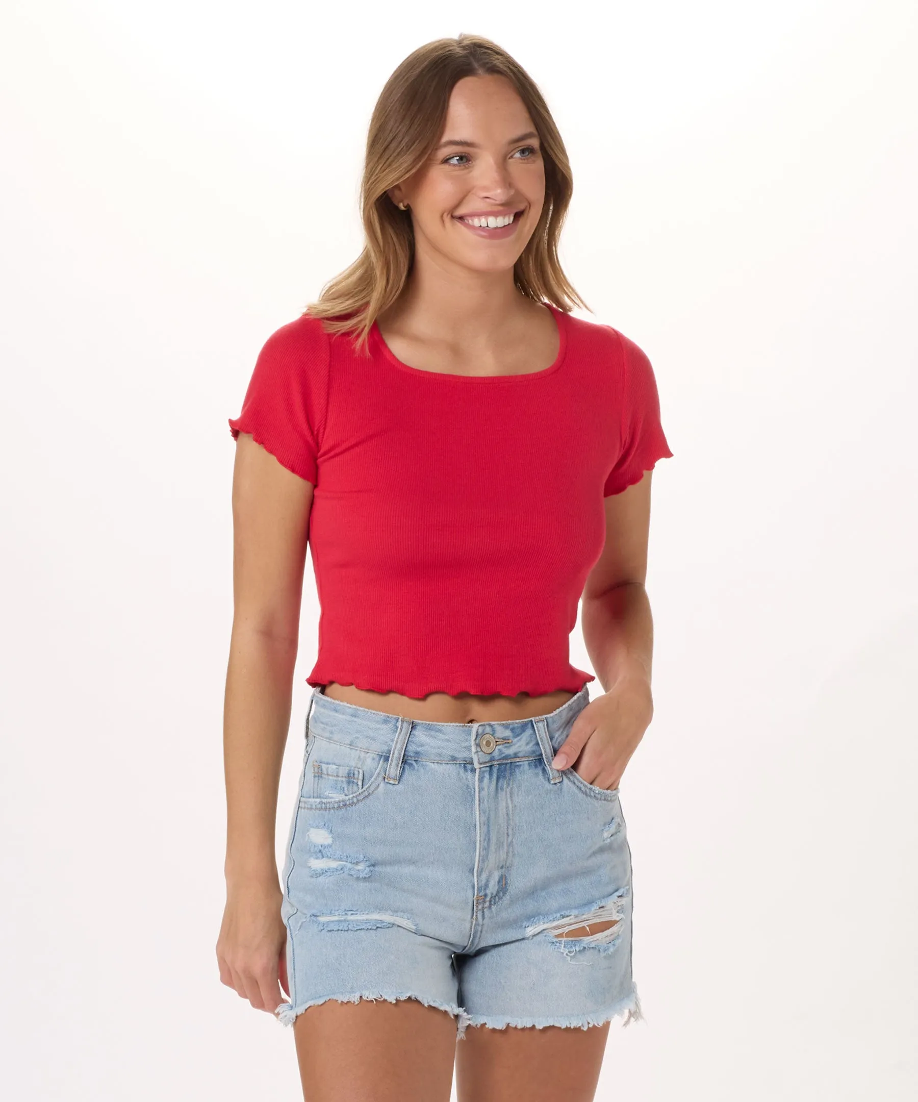 Women's Baby Rib Top