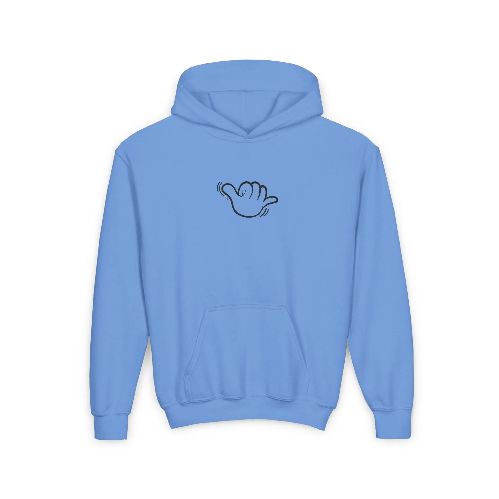 Youth Hang Loose & Roll On Jiu Jitsu Kids Hoodie