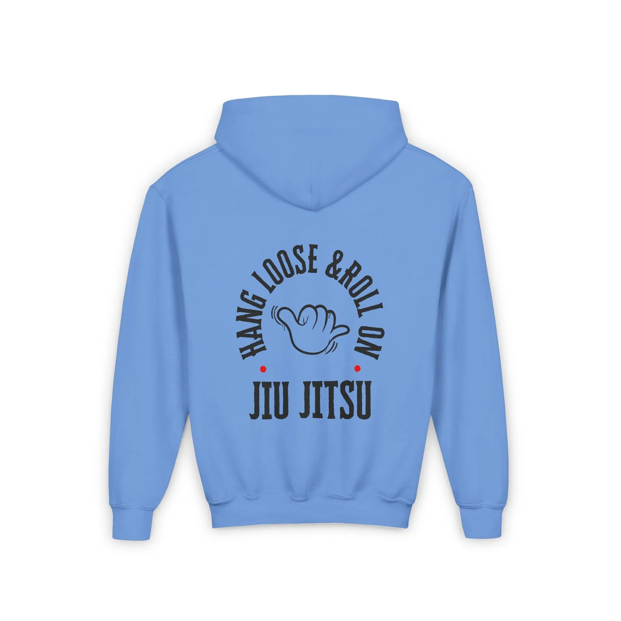 Youth Hang Loose & Roll On Jiu Jitsu Kids Hoodie