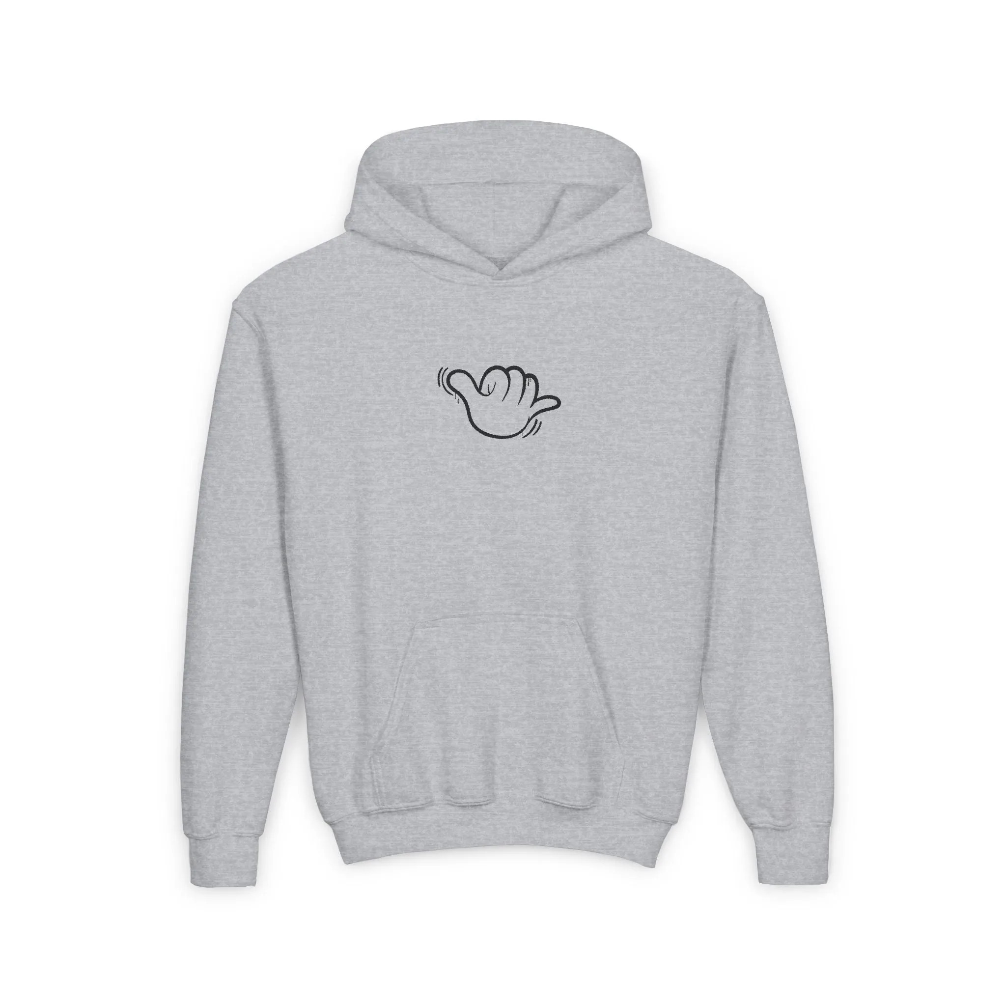 Youth Hang Loose & Roll On Jiu Jitsu Kids Hoodie