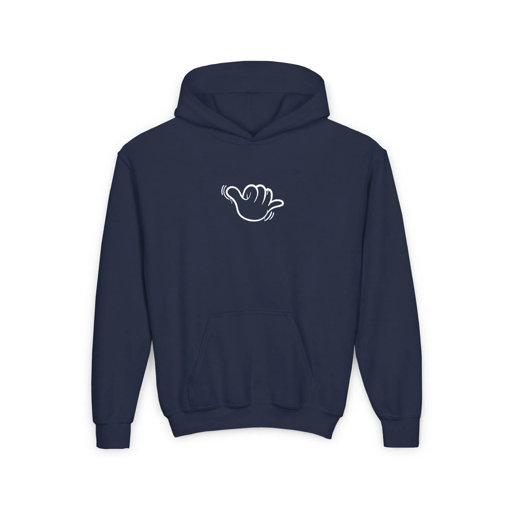 Youth Hang Loose & Roll On Jiu Jitsu Kids Hoodie